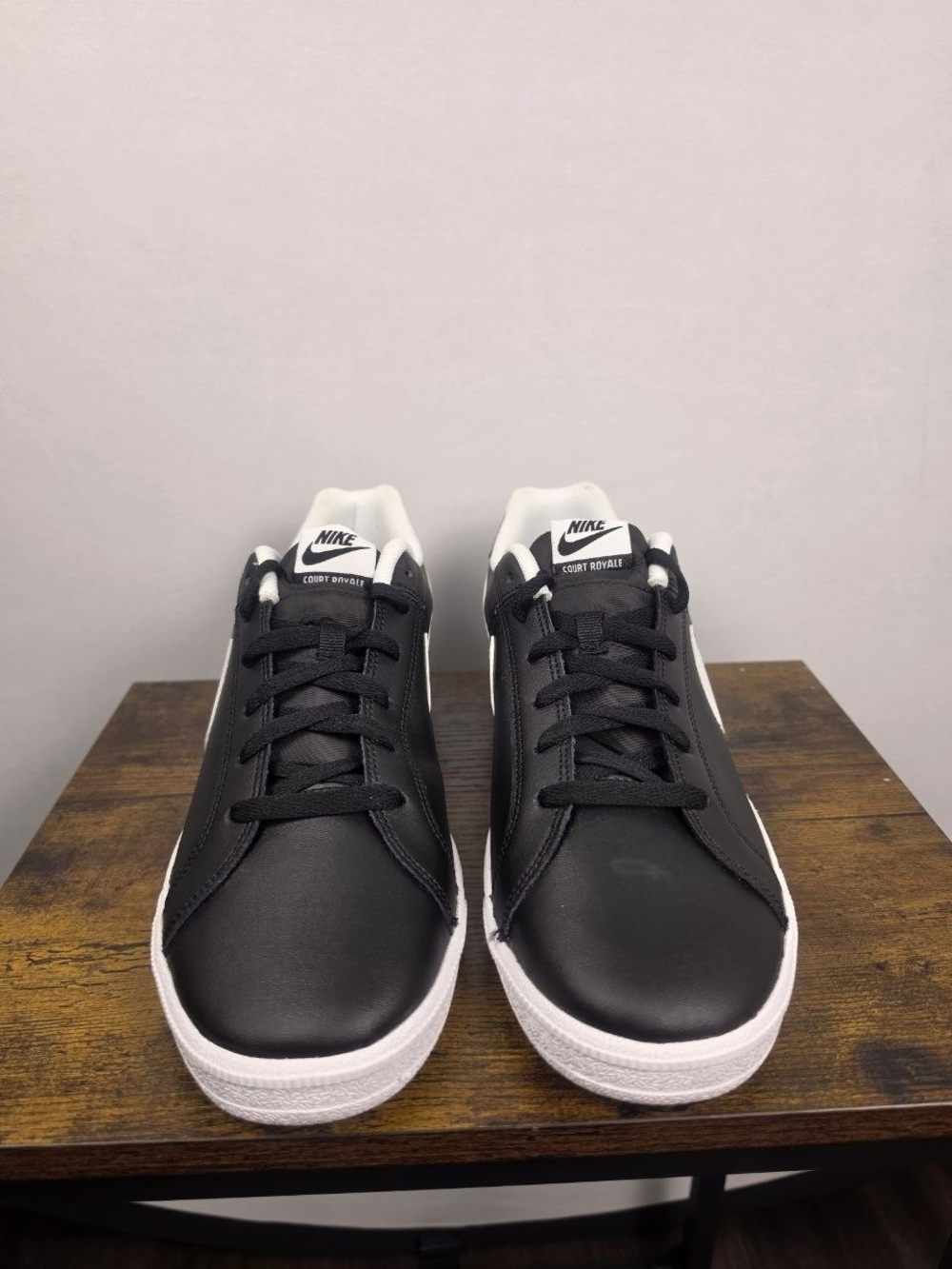 Nike Court Royale Black & White Sneakers